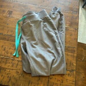 FIGS grey jogger pant